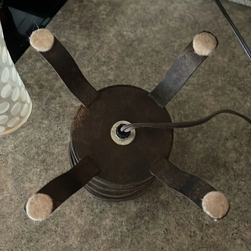 Ethan Allen spiral metal
